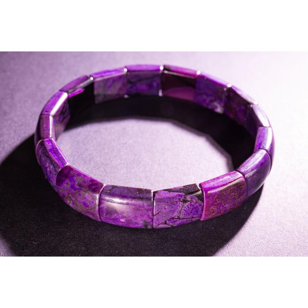 【皇家紫印】頂級舒俱萊手排11mm✨附證書｜南非國寶皇家紫｜最強因果療癒與能量防護｜避邪擋煞修復氣場｜高階收藏精品｜現貨-細節圖3