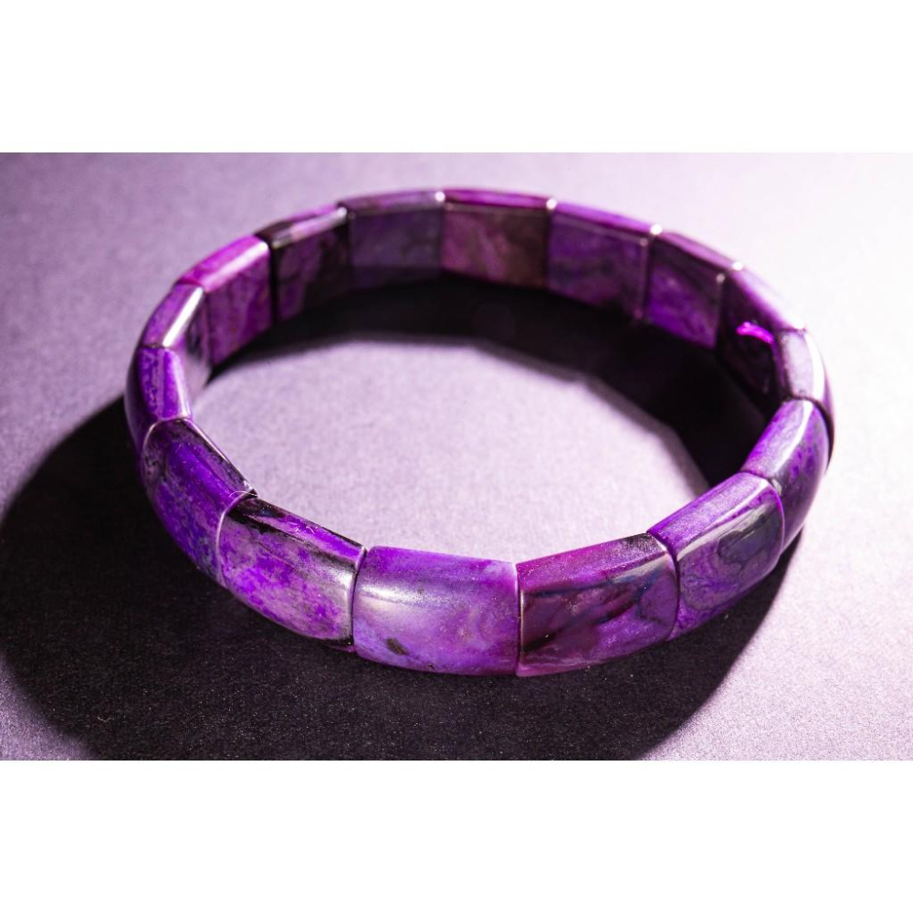 【皇家紫印】頂級舒俱萊手排11mm✨附證書｜南非國寶皇家紫｜最強因果療癒與能量防護｜避邪擋煞修復氣場｜高階收藏精品｜現貨-細節圖6