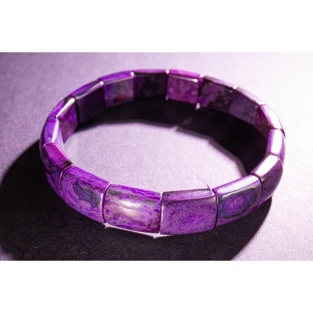 【皇家紫印】頂級舒俱萊手排11mm✨附證書｜南非國寶皇家紫｜最強因果療癒與能量防護｜避邪擋煞修復氣場｜高階收藏精品｜現貨-細節圖7