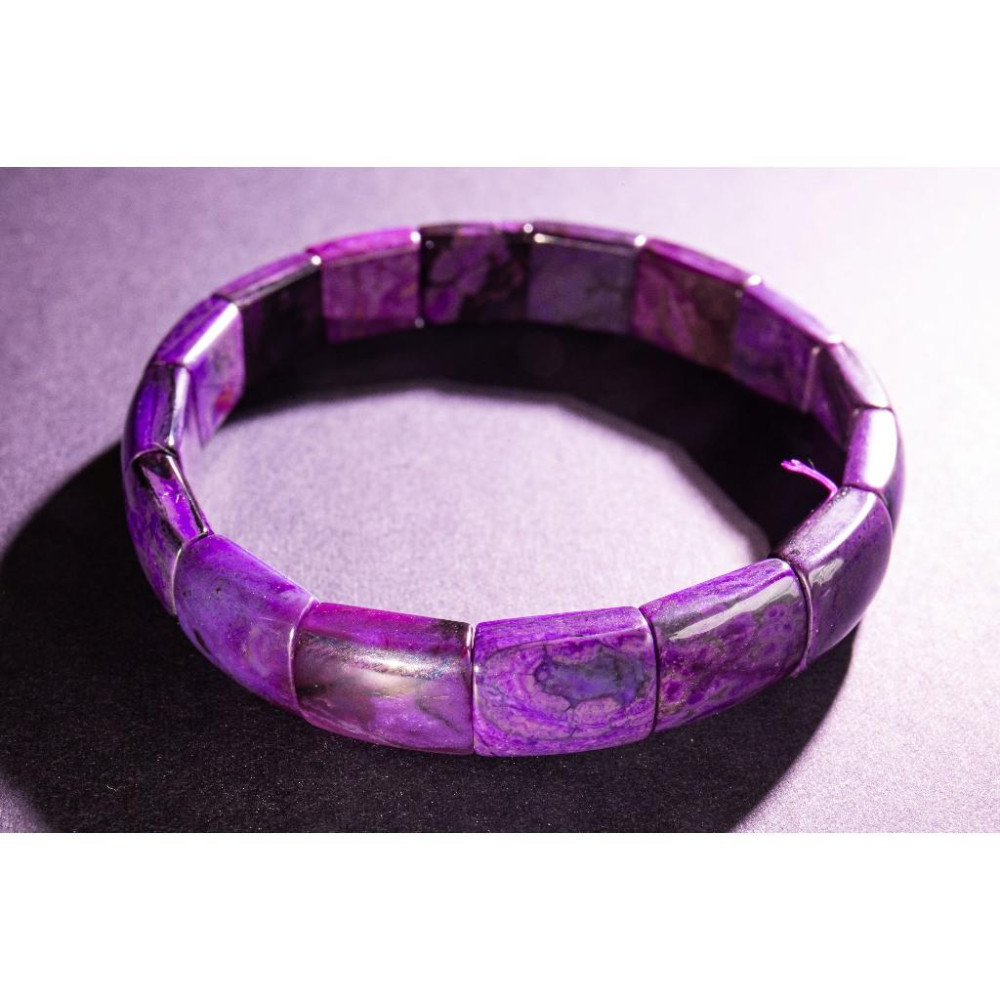 【皇家紫印】頂級舒俱萊手排11mm✨附證書｜南非國寶皇家紫｜最強因果療癒與能量防護｜避邪擋煞修復氣場｜高階收藏精品｜現貨-細節圖9