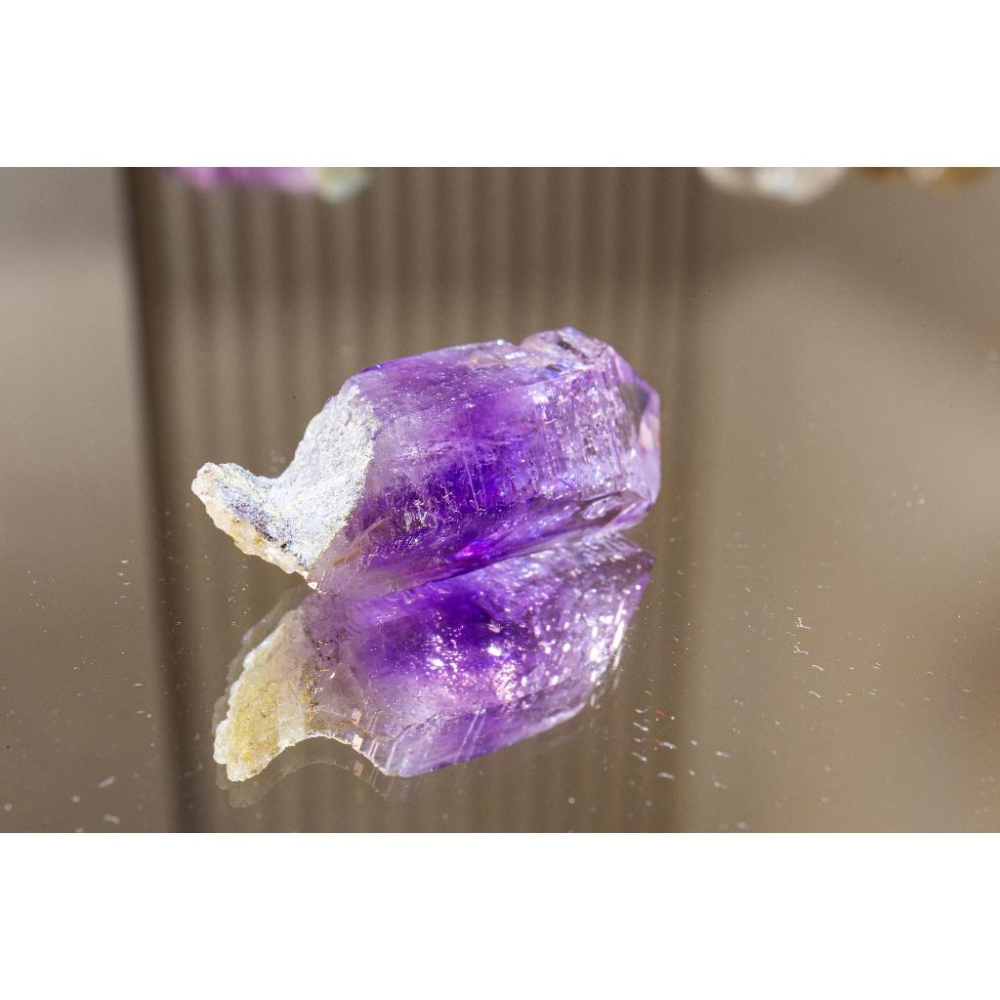 【聖域激光】克魯茲紫水晶原石18.6g✨墨西哥產地｜重磅大尺寸激光單晶｜極致透體薰衣草紫｜頂級能量導引石｜現貨實拍-細節圖6