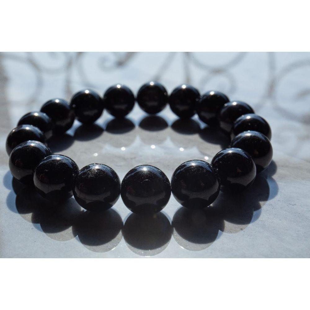 【頂級星芒】金運石手鍊12.4mm✨罕見雙面十字星光效應｜深邃銀紫金屬火光｜強力招財避邪戰神｜現貨實拍｜晶心書蘊-細節圖9