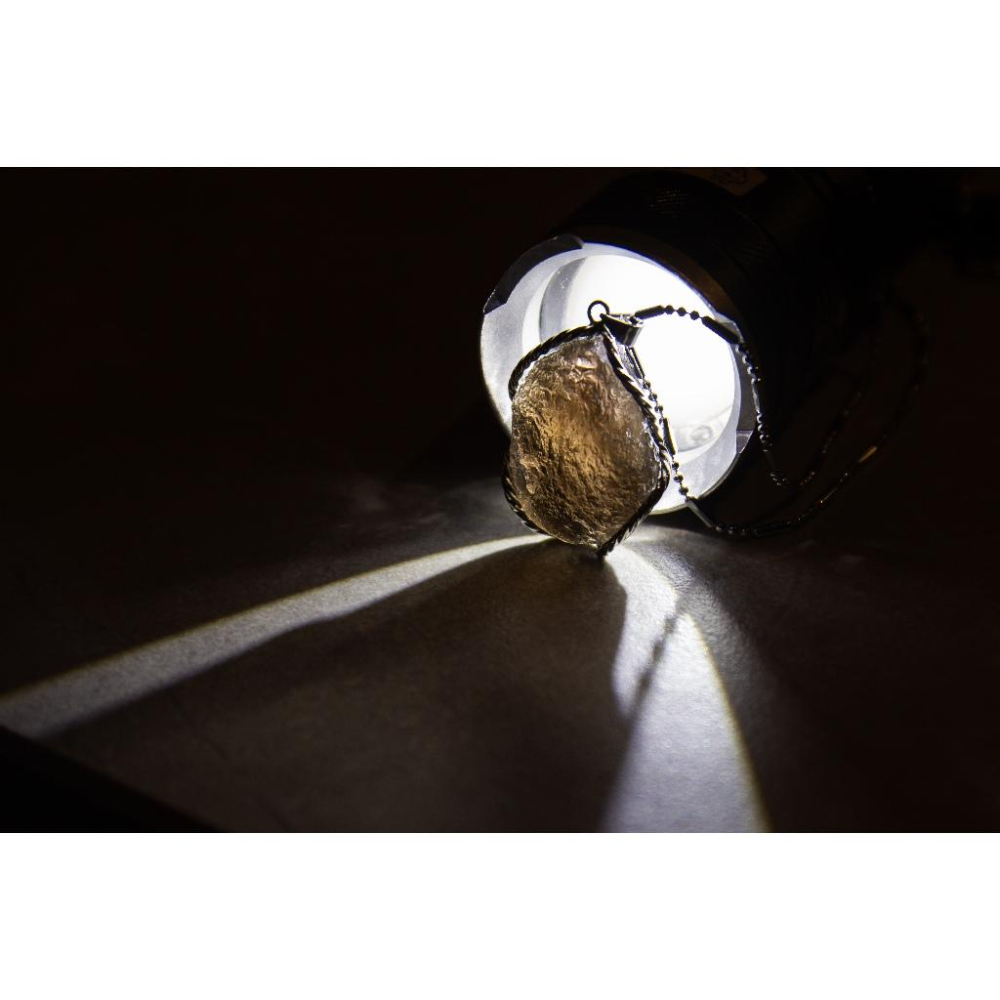 【天狼星之光】亞利桑那隕石墜飾15.4g✨如意寶珠Cintamani｜925銀精工包邊｜最高震頻淨化與顯化力量｜靈魂覺醒-細節圖4