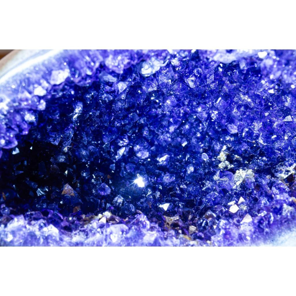 【紫水晶】錢袋子擺件836g✨重磅紫晶牙｜招財聚氣鎮宅守護｜守護財庫開運擺件｜深邃濃郁色澤｜現貨實拍｜晶心書蘊-細節圖4