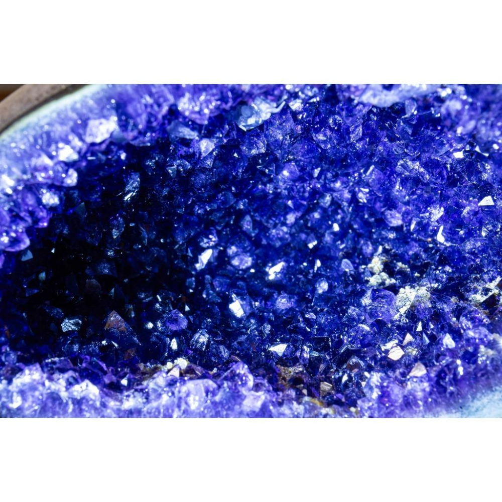 【紫水晶】錢袋子擺件836g✨重磅紫晶牙｜招財聚氣鎮宅守護｜守護財庫開運擺件｜深邃濃郁色澤｜現貨實拍｜晶心書蘊-細節圖5