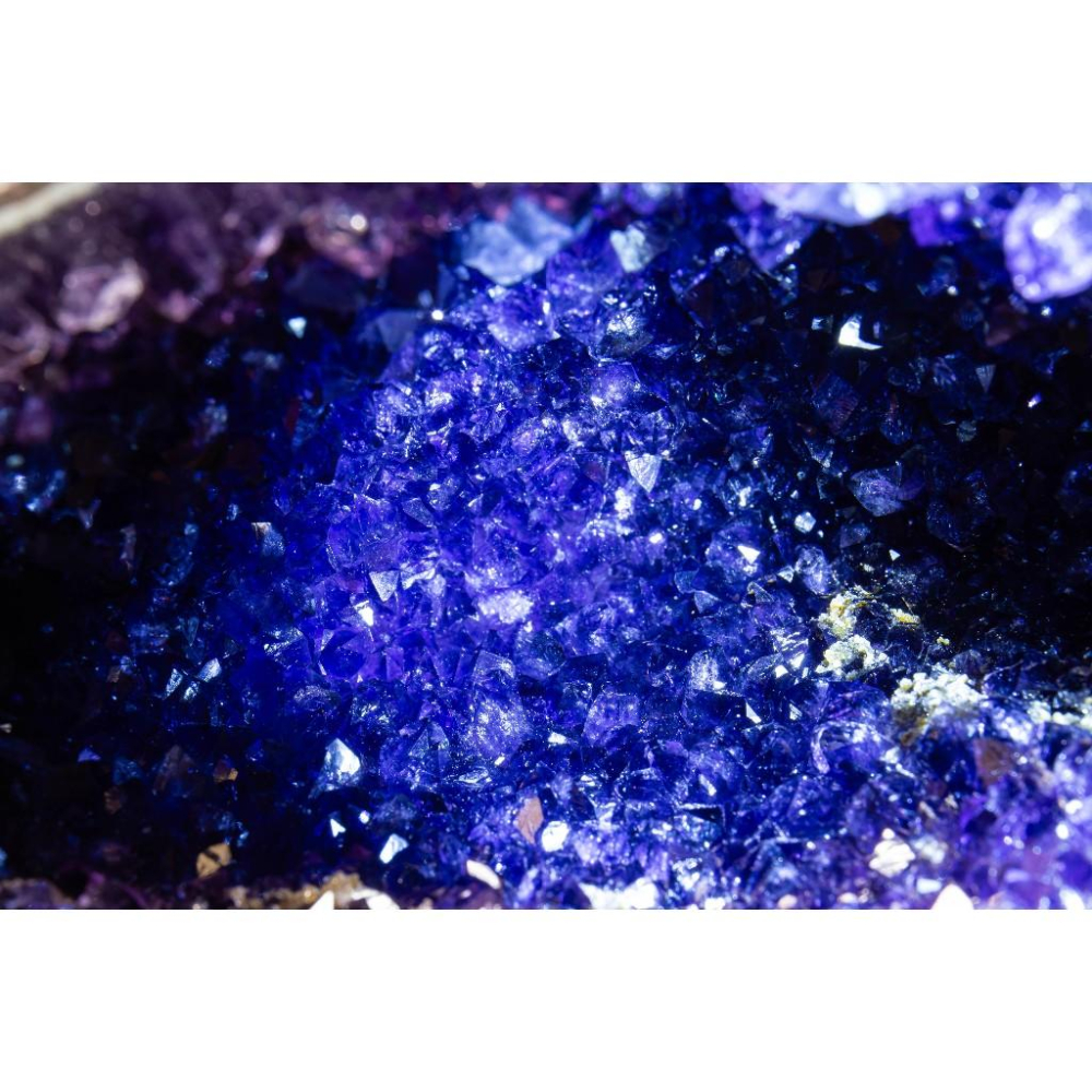 【紫水晶】錢袋子擺件836g✨重磅紫晶牙｜招財聚氣鎮宅守護｜守護財庫開運擺件｜深邃濃郁色澤｜現貨實拍｜晶心書蘊-細節圖8