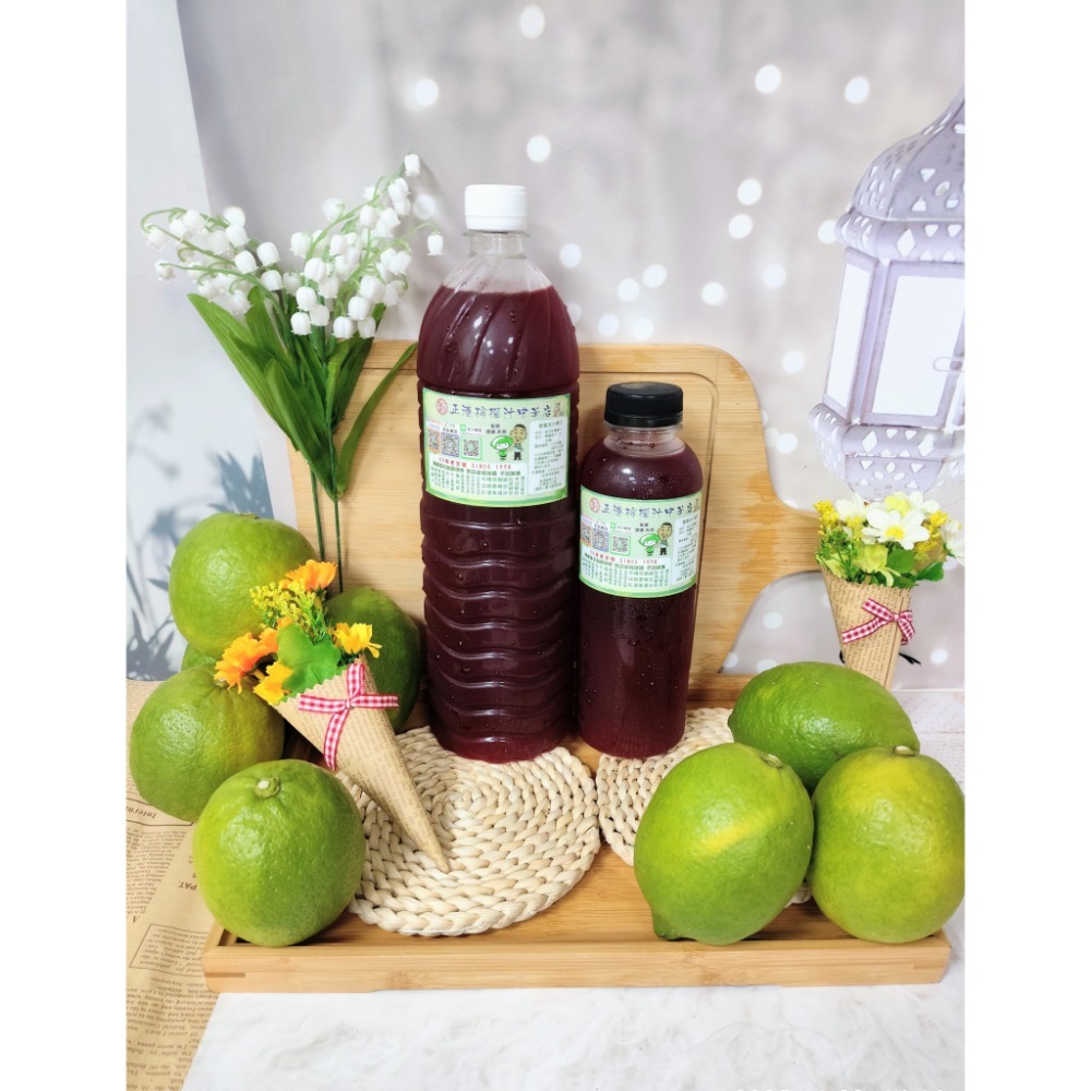 【劉正港檸檬汁】澎湖仙人掌檸檬汁 (1500ml) 共6瓶-細節圖2