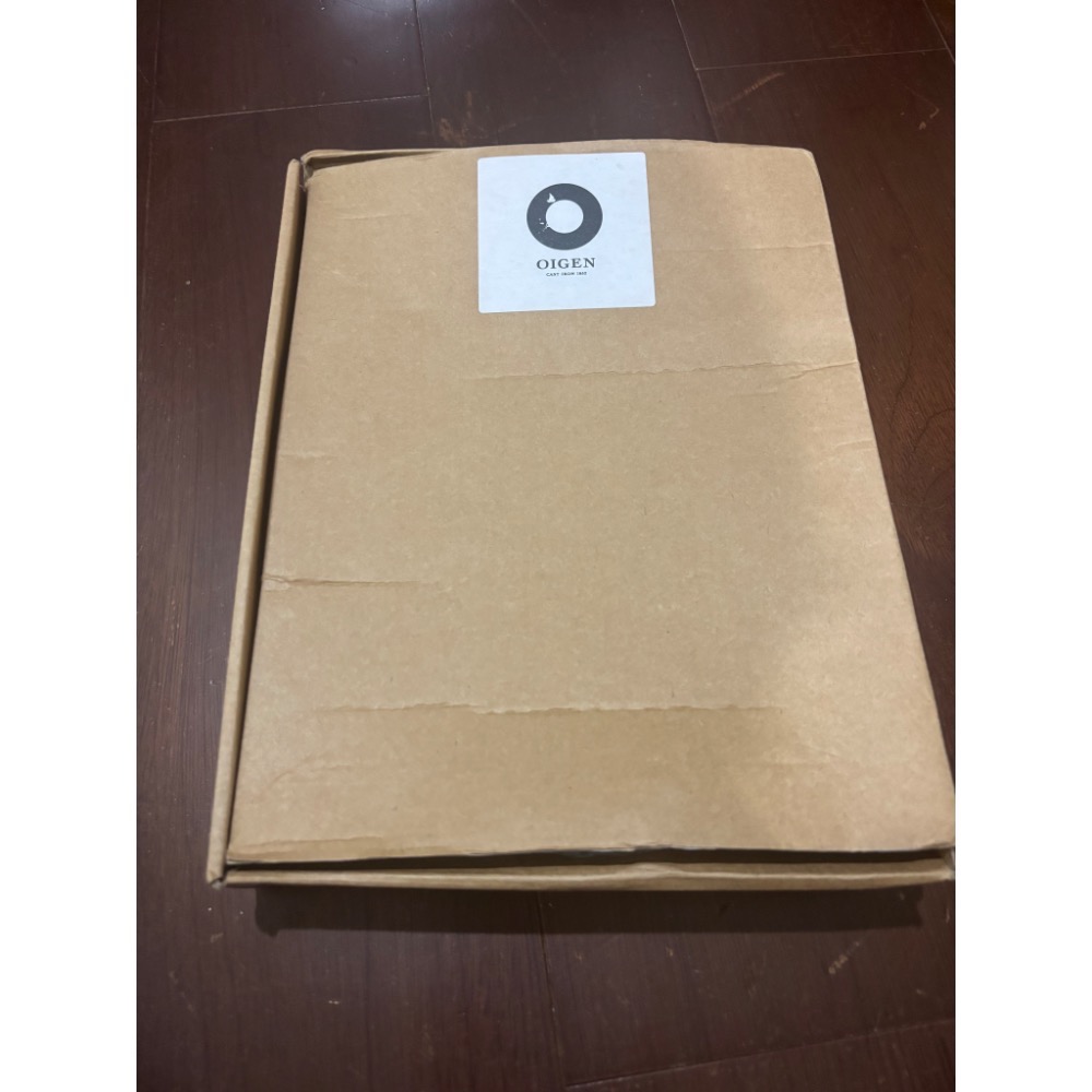 《全新》盛榮堂 Oigen 鑄鐵麻布烤盤（大）U-37 無杉木墊-細節圖3