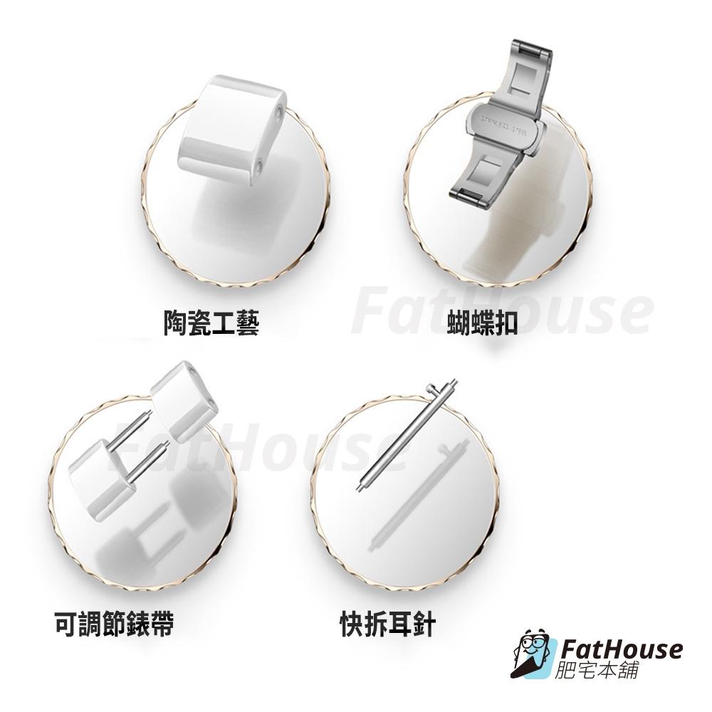 Garmin Lily 2 活力版  陶瓷錶帶 平口錶帶 手錶錶帶 抗刮耐磨超透亮-細節圖6