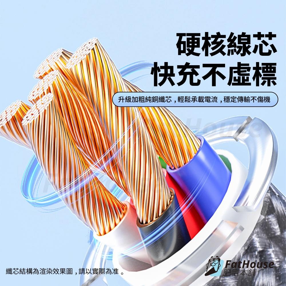 100W C to C 二合一快充線｜可同時充兩台設備｜E-Marker 智能晶片｜筆電手機通用-細節圖3