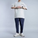 微彈素面寬鬆長褲 (5色) 男女皆可穿 oversize 男裝 女裝 工裝 褲子 休閒褲 闊腿褲 寬褲 工褲-規格圖11