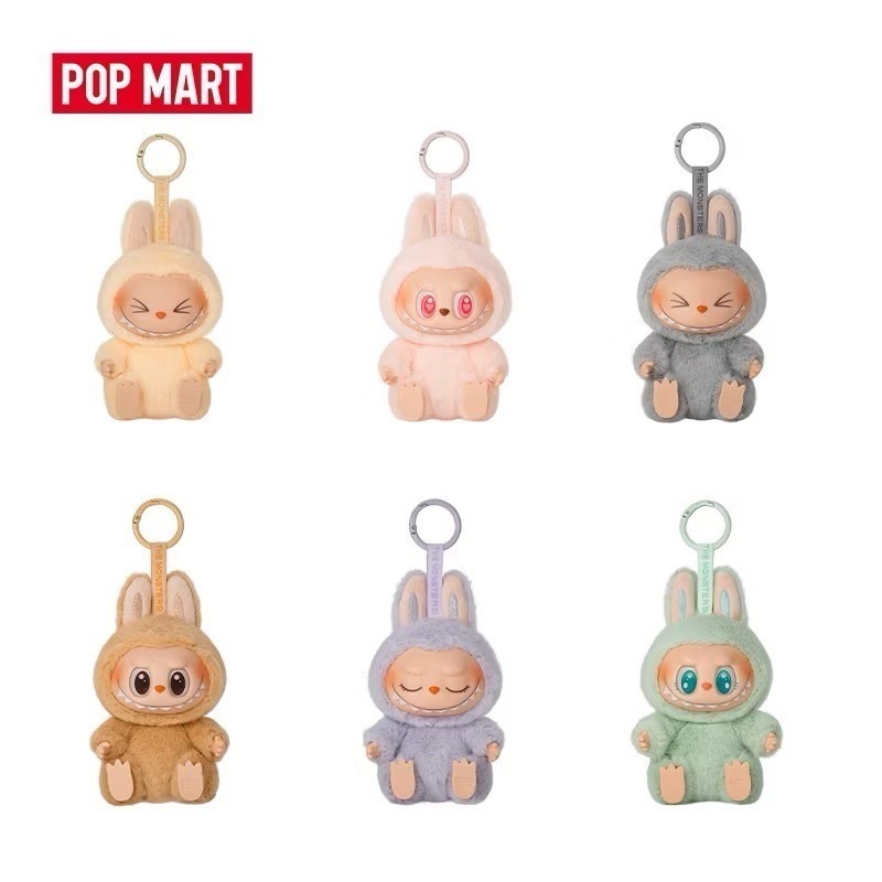 POP MART 泡泡瑪特 THE MONSTERS 拉布布 Labubu - 坐坐派對搪膠毛絨盲盒 隨機出貨 公仔-細節圖5