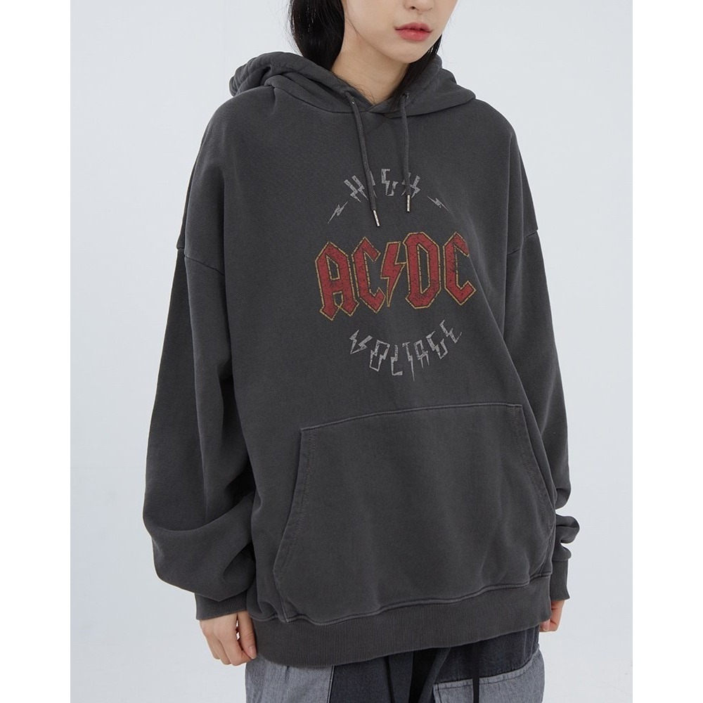 AC/DC 復古580厚磅帽踢 大學t 帽t-規格圖11