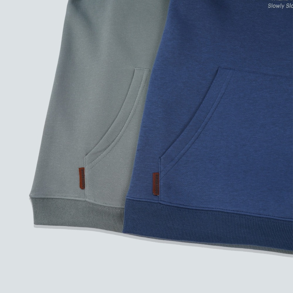 慢吞吞半色調網點寶寶絨帽T 帽踢 大學t-細節圖7