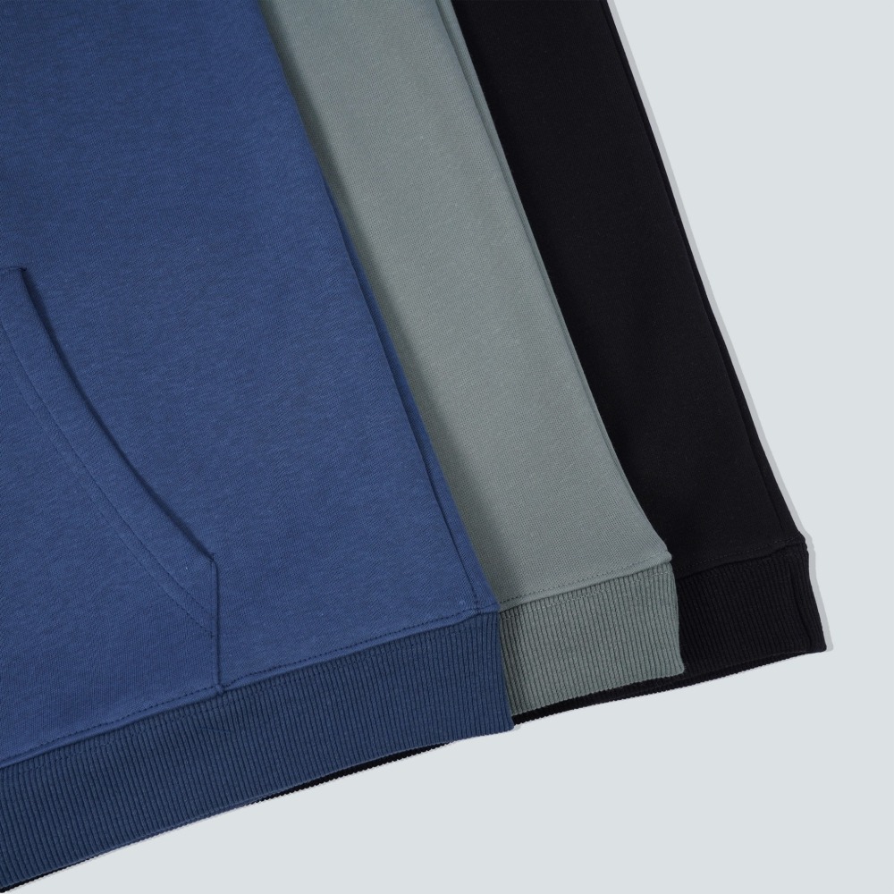 慢吞吞半色調網點寶寶絨帽T 帽踢 大學t-細節圖8