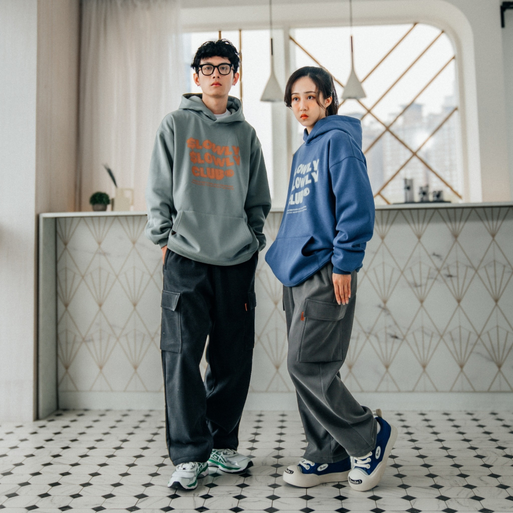 寶寶絨大口袋磨毛棉褲 長褲 SB3621-細節圖5