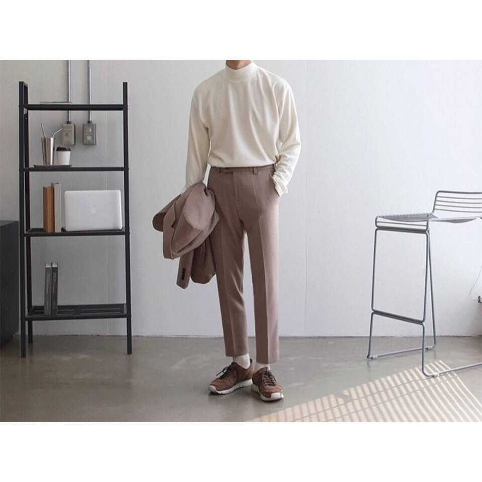 素高領Tee長袖-細節圖10