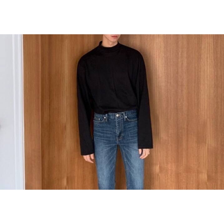 素高領Tee長袖-細節圖11