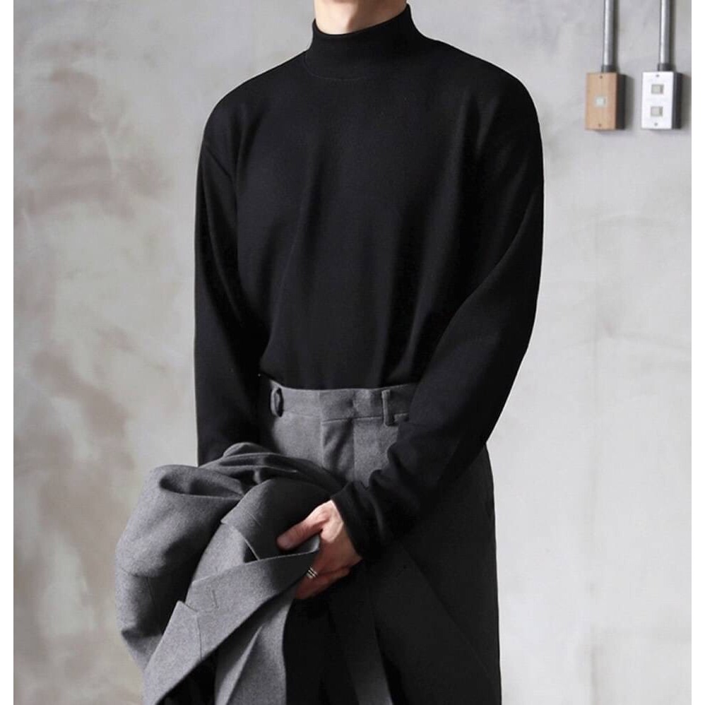 素高領Tee長袖-規格圖11