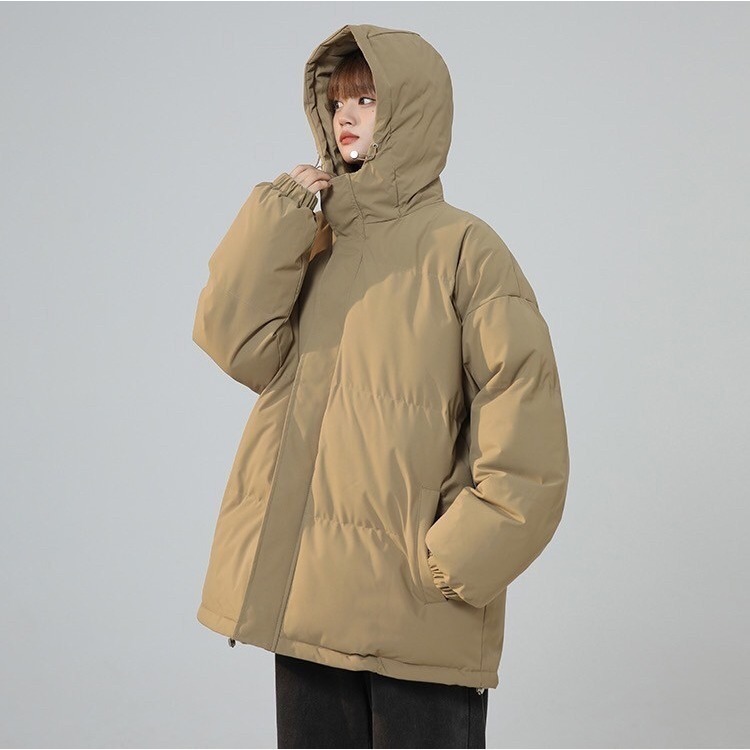 M02 戴帽防潑水鋪棉外套 小編自留款 冬季外套 防風大衣 防潑水外套 男女皆可穿 情侶裝 男外套 女外套-細節圖2