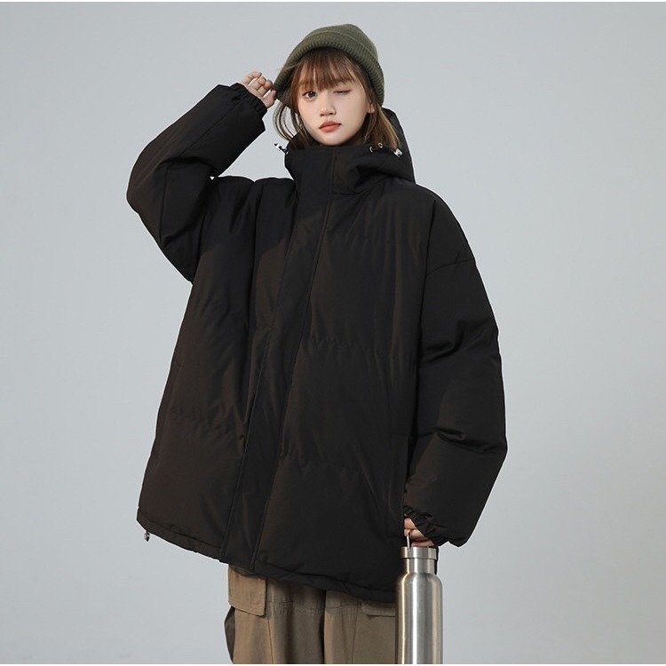 M02 戴帽防潑水鋪棉外套 小編自留款 冬季外套 防風大衣 防潑水外套 男女皆可穿 情侶裝 男外套 女外套-細節圖7