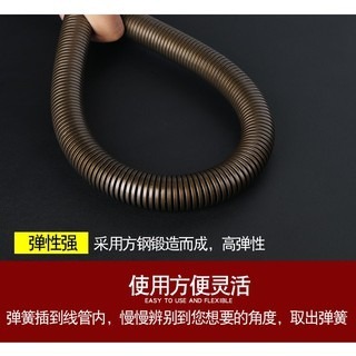 彎管彈簧 彎管器[職人福利社]電管 PVC塑膠管 彎管工具(薄管)超耐用 不脫腸  配管工具  4分6分1吋 水電工具-細節圖3