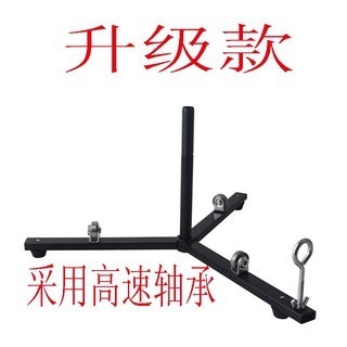 放線盤 [職人福利社](供應中)升級版 單層 放線盤 電線放線架 電工放線器 旋轉放線盤 白扁線 圓空盤 捲線盤神器-細節圖4