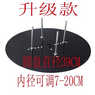 放線盤 [免運費]升級版 雙層 放線盤 電線放線架 電工放線器 旋轉放線盤 圓空盤 捲線盤神器-細節圖2