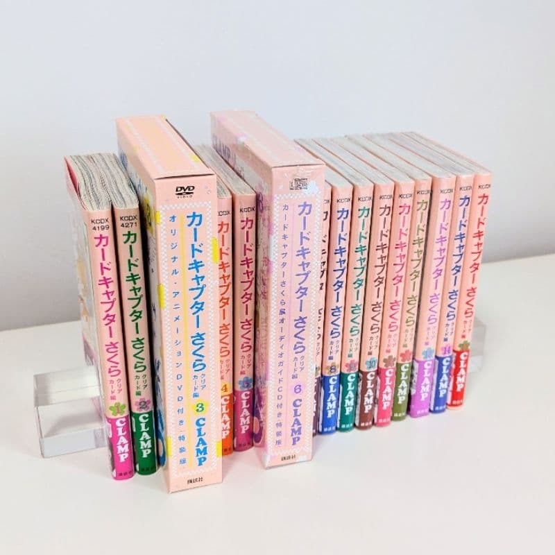 日版 庫洛魔法使 透明牌篇 1~15集 特裝版 日本 原版 CLAMP 透明卡篇 小櫻 CLEAR CARD-細節圖4