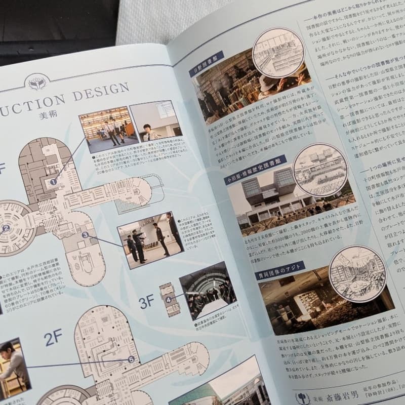 絕版 圖書館戰爭 電影 場刊 日本映畫Navi 岡田准一 榮倉奈奈 福士蒼汰 有川浩 設定 資料-細節圖5
