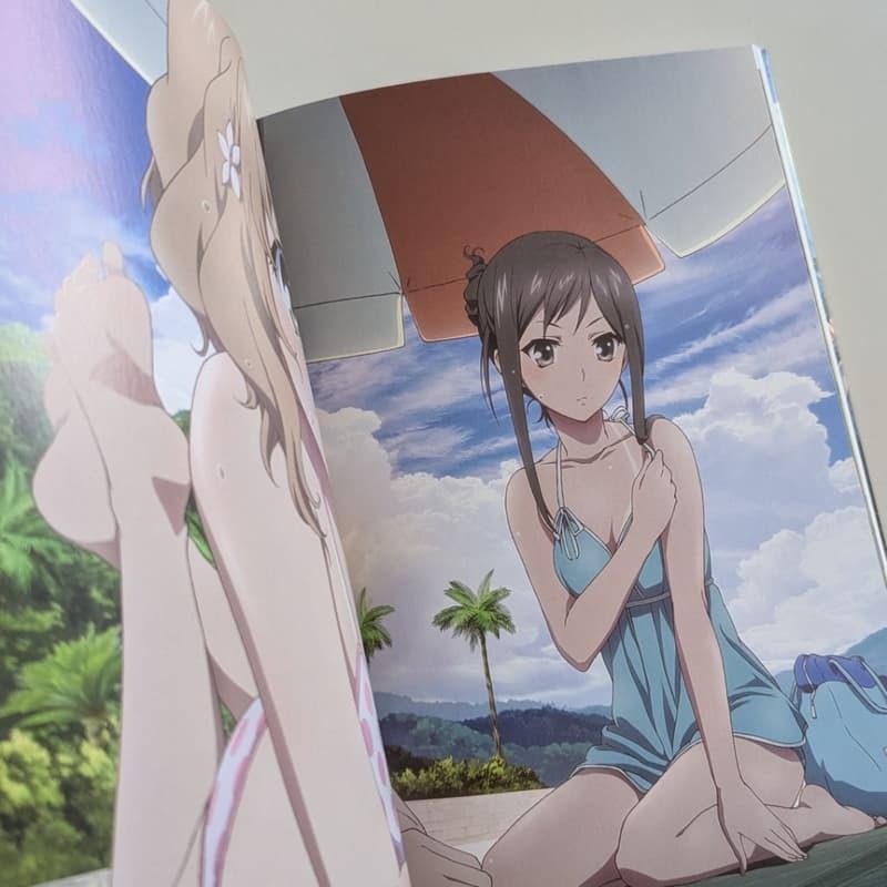 絕版 花開物語 公式 complete book 畫冊 設定 資料集 岸田梅爾-細節圖8