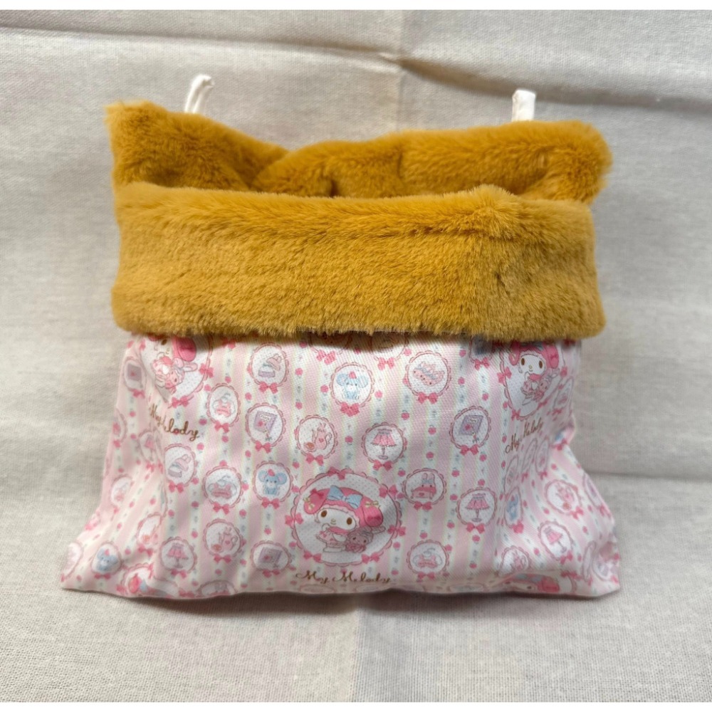 大容量蜜袋鼯吊床系列~輕薄款~蜜袋鼯仿兔毛睡袋窩冬季窩花枝倉鼠松鼠可用-規格圖4