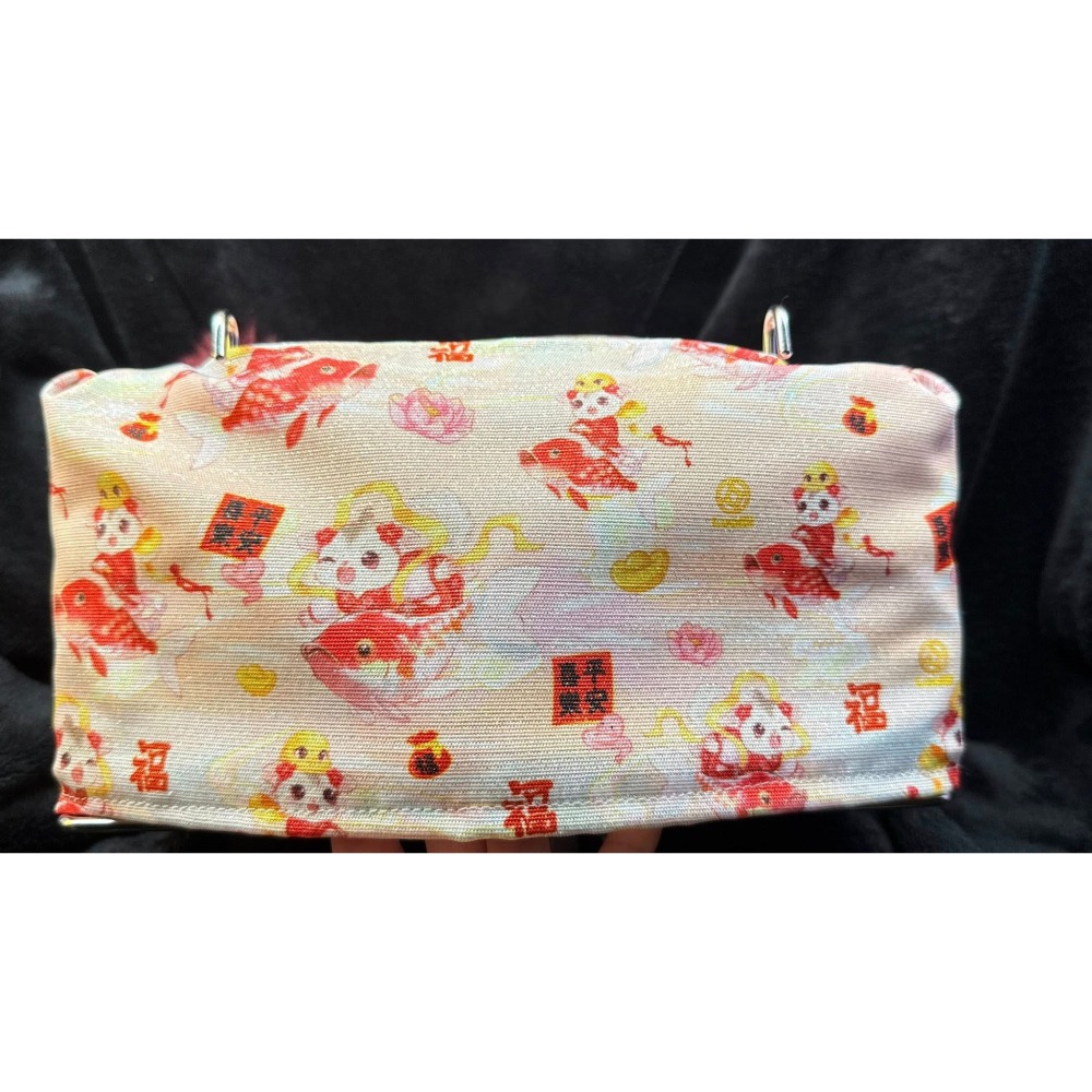 特別訂製款~新春蜜袋鼯304不鏽鋼套式掛籃框窩仿獭兔绒長毛厚實睡窩純手工-細節圖2