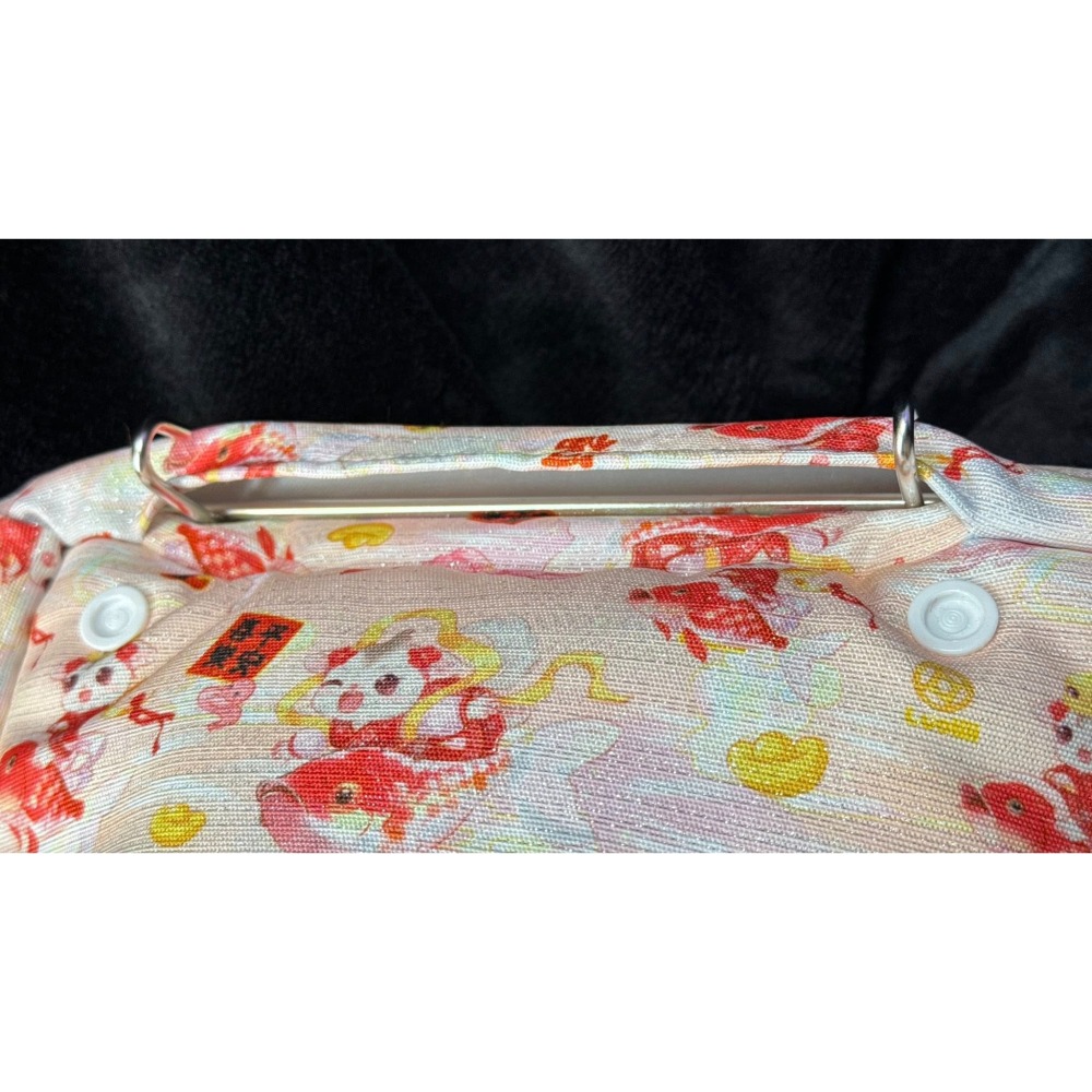 特別訂製款~新春蜜袋鼯304不鏽鋼套式掛籃框窩仿獭兔绒長毛厚實睡窩純手工-細節圖3