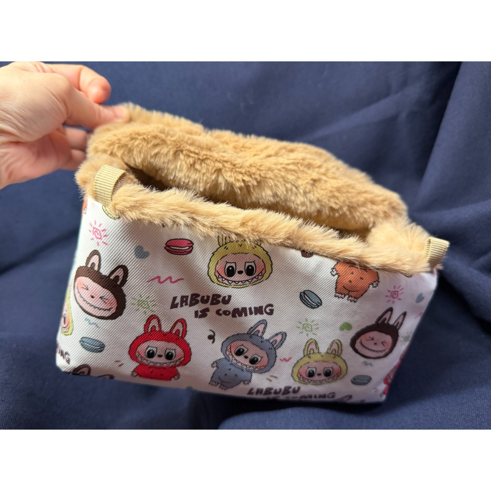 超愛買系列 之 超可愛方窩（純手工製仿兔毛內裡款）-細節圖9