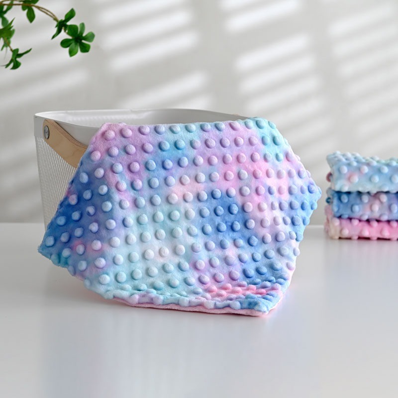 雙面豆豆絨-漸層色系出貨隨機不挑款-細節圖4