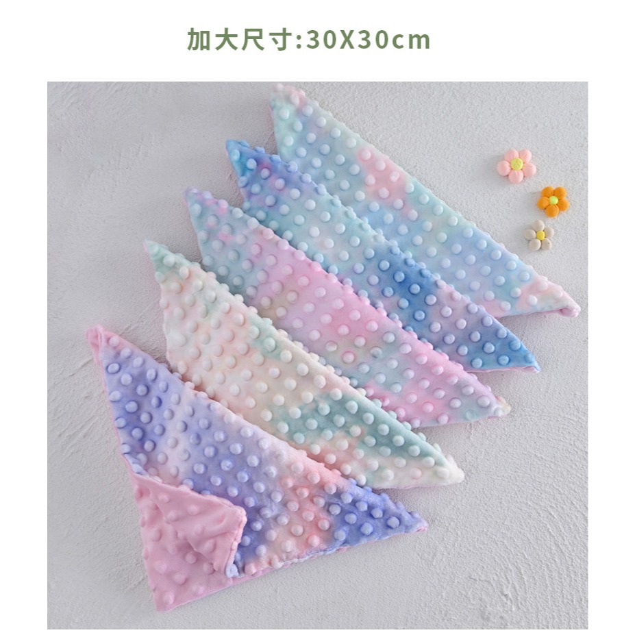 雙面豆豆絨-漸層色系出貨隨機不挑款-細節圖6