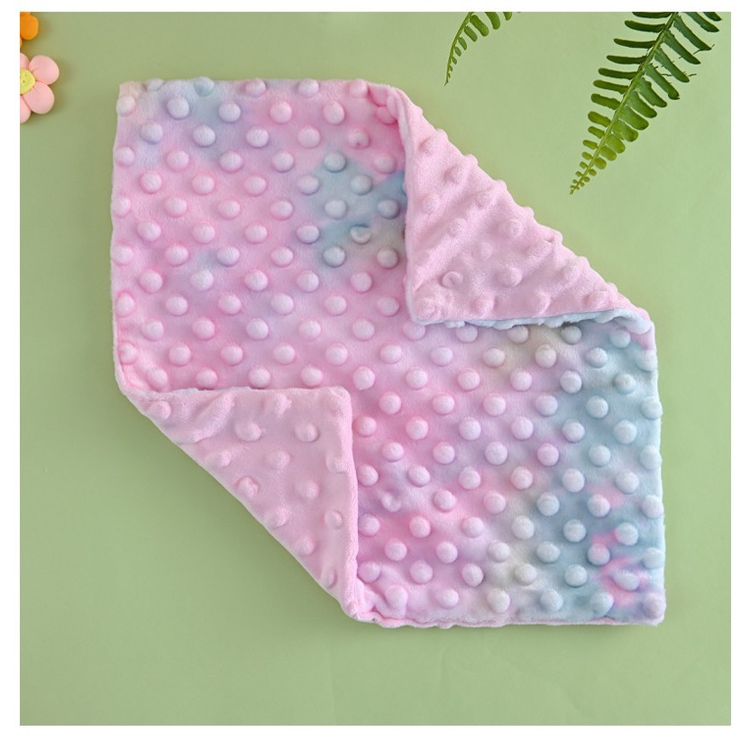 雙面豆豆絨-漸層色系出貨隨機不挑款-細節圖7