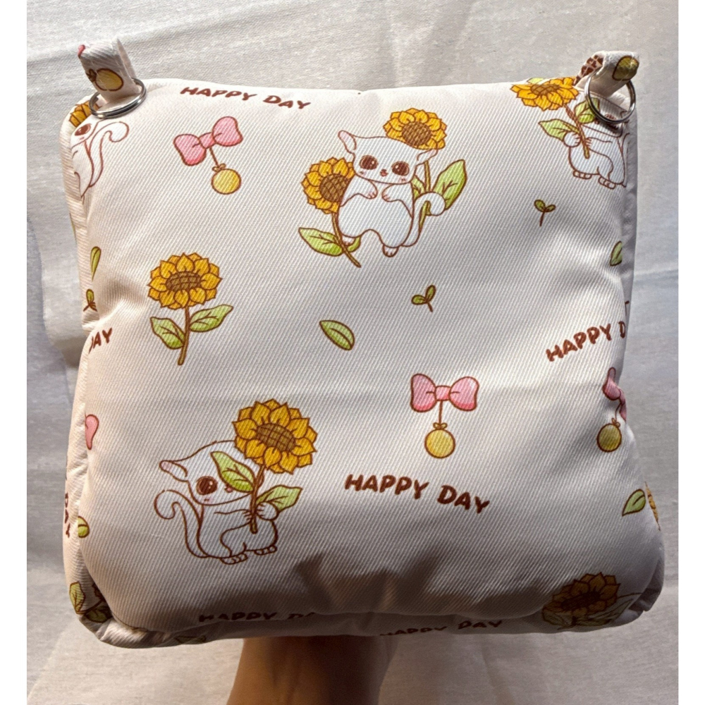 手工製作系列~仿長兔毛小蜜圖包暖吐司窩-細節圖3