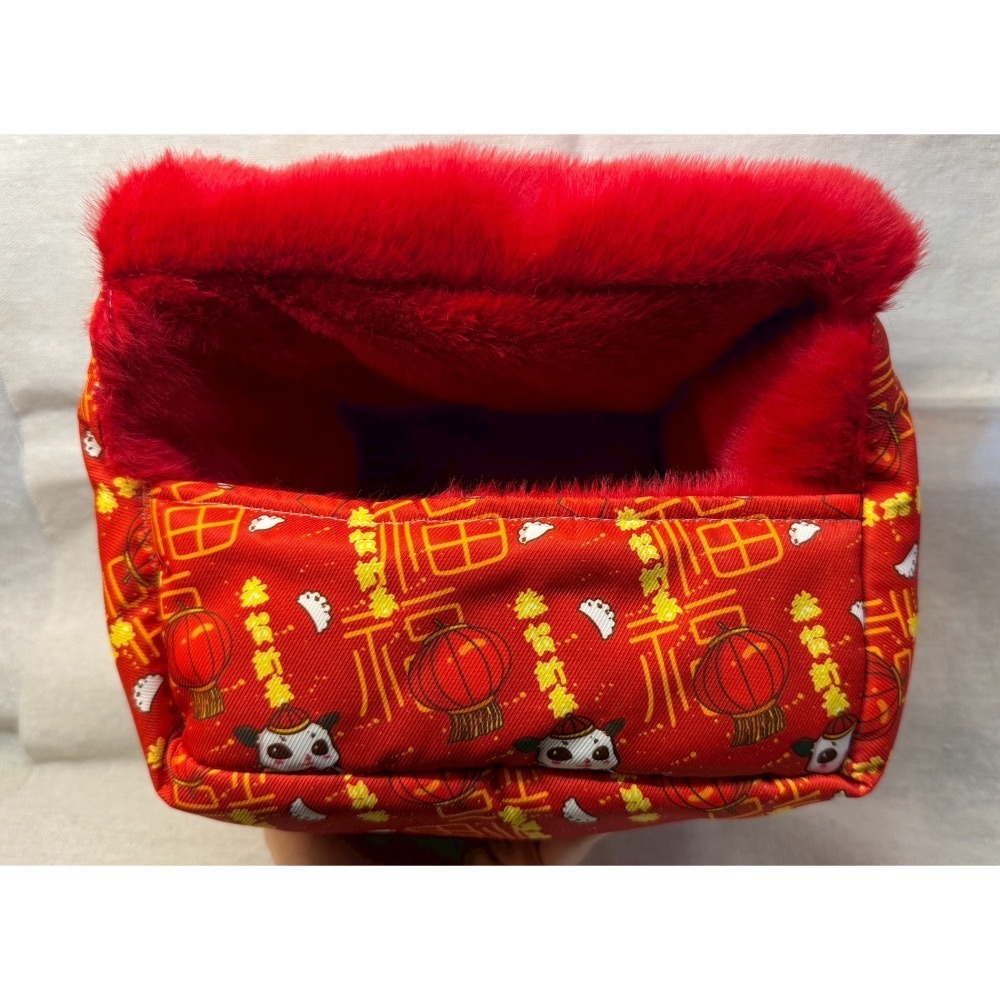 手工製作系列~長方形特別款短兔毛保暖窗簾窩-細節圖4