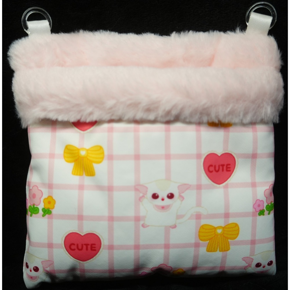 純手工系列~蜜袋鼯可愛款小睡袋吊窩L19*19-細節圖2