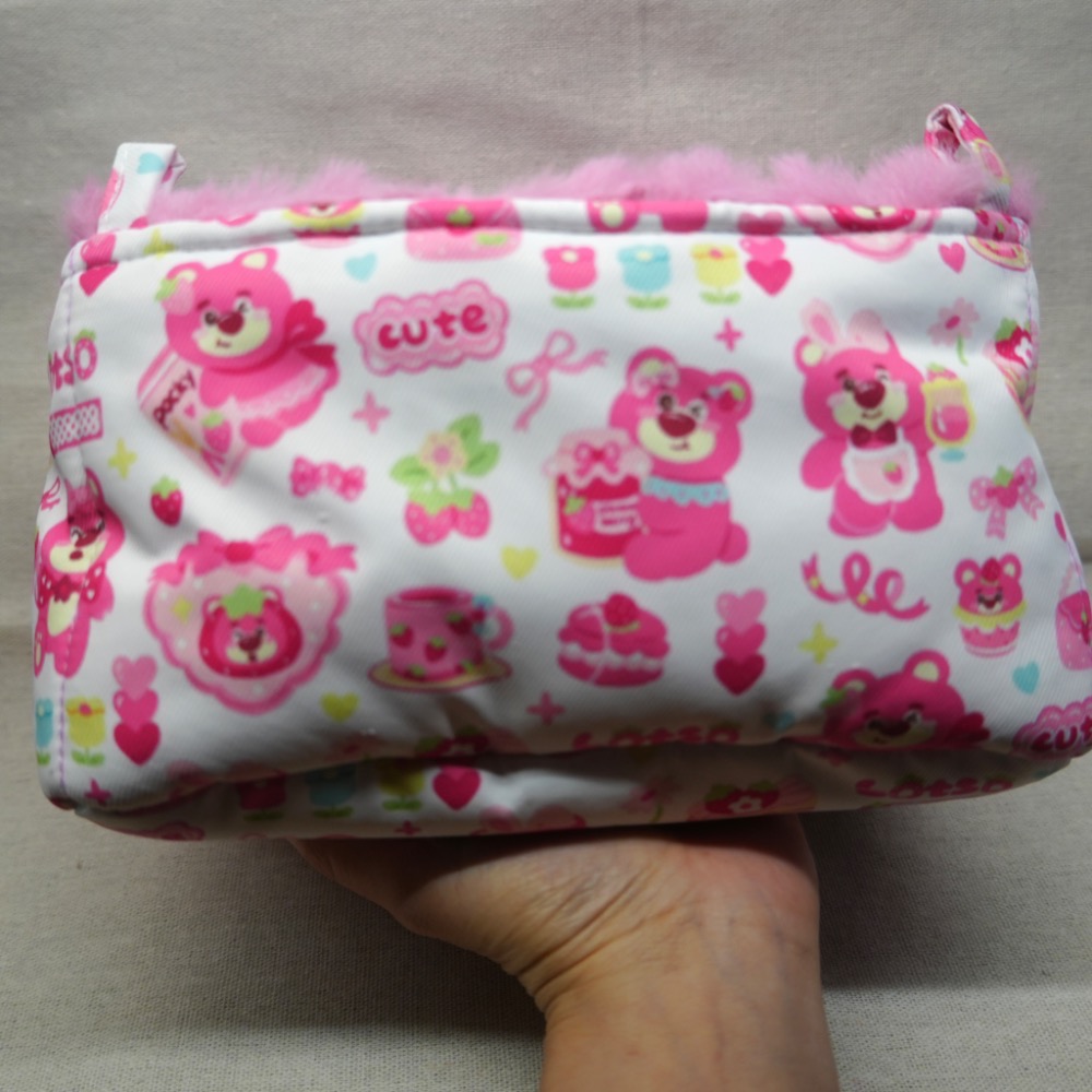 手工製作系列-小方形掛鏈掛籃窩加厚夾層（兔毛內裡）-細節圖4