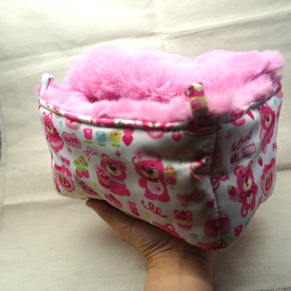 手工製作系列-小方形掛鏈掛籃窩加厚夾層（兔毛內裡）-細節圖5