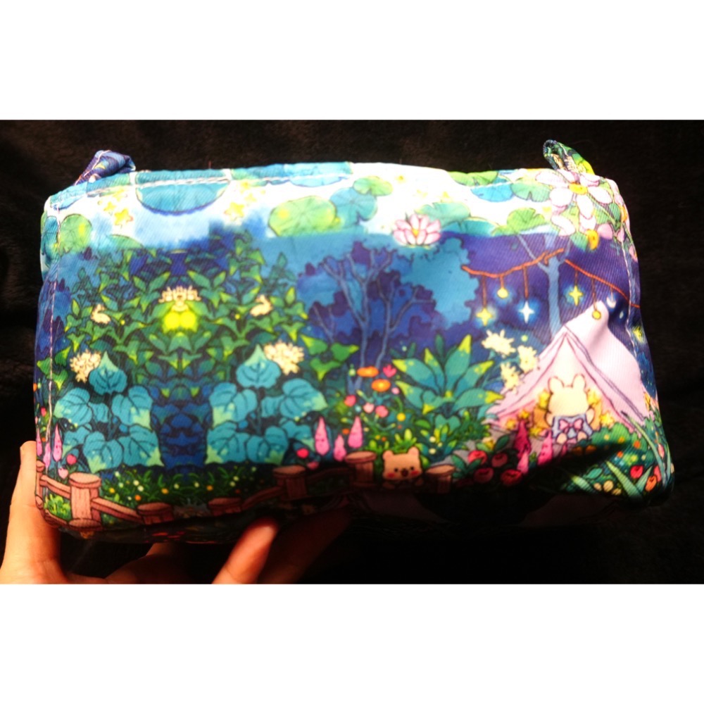 手工製作系列-小方形掛鏈掛籃窩加厚夾層（豆豆絨內裡）-細節圖5