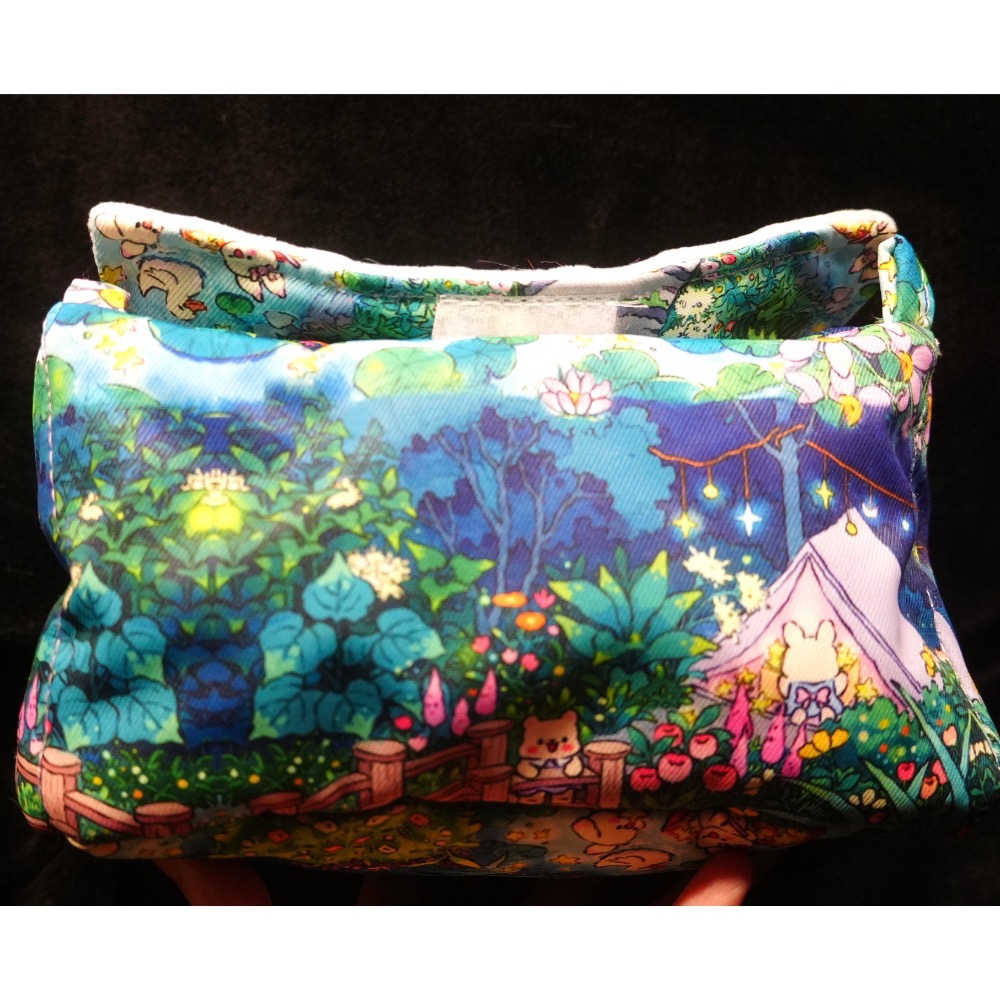 手工製作系列-小方形掛鏈掛籃窩加厚夾層（豆豆絨內裡）-規格圖6