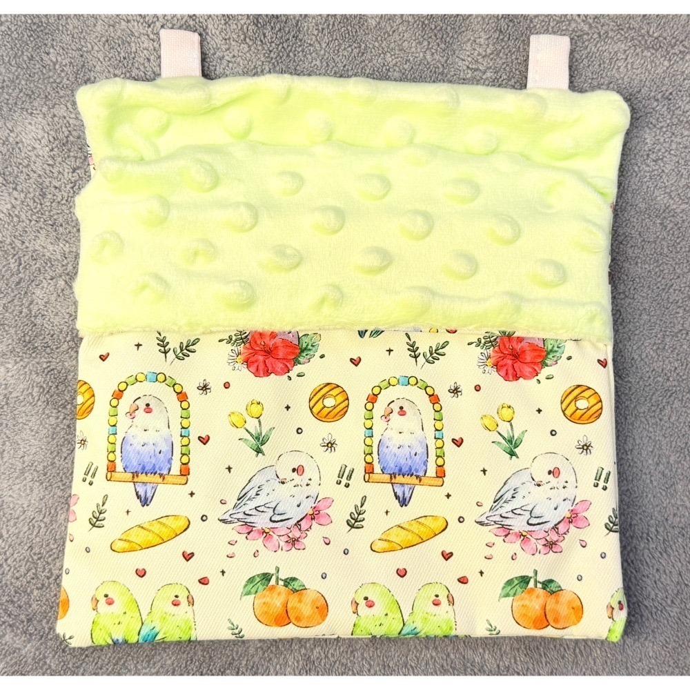 純手工系列~蜜袋鼯薄睡袋豆豆絨複合防水布窩多花色倉鼠可用~-細節圖4
