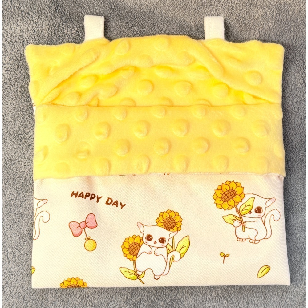 純手工系列~蜜袋鼯薄睡袋豆豆絨複合防水布窩多花色倉鼠可用~-規格圖10