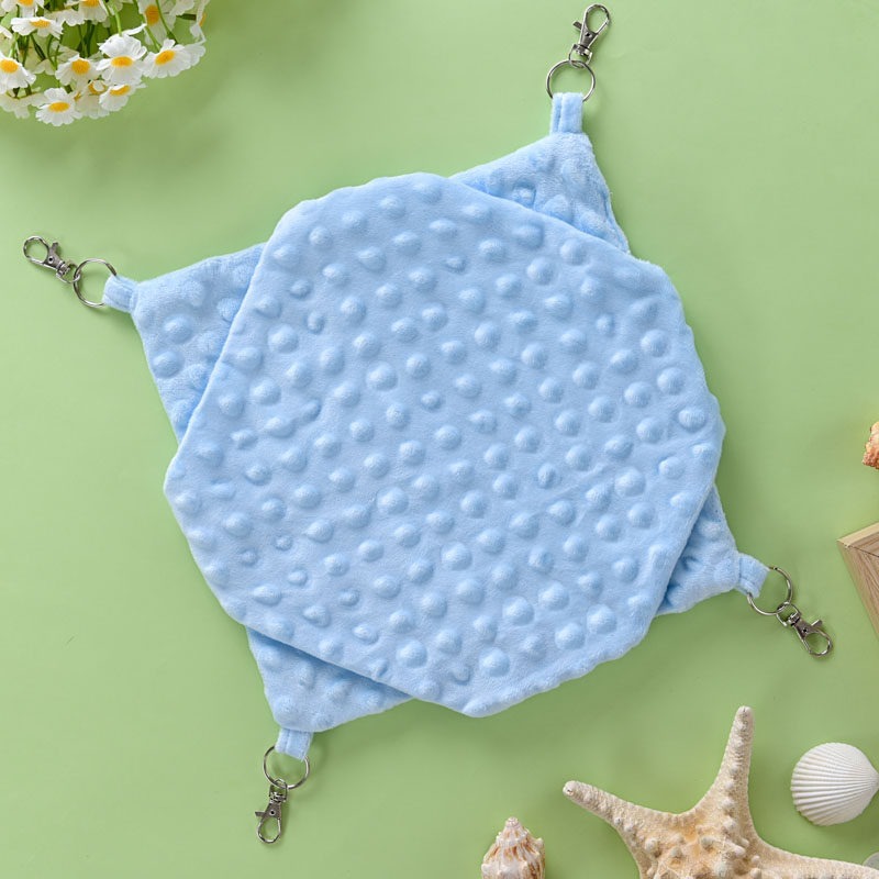 豆豆絨布雙層吊床蜜袋鼯夏天L30*30 蜜袋鼯睡窩 蜜袋鼯吊床 蜜袋鼯-細節圖4