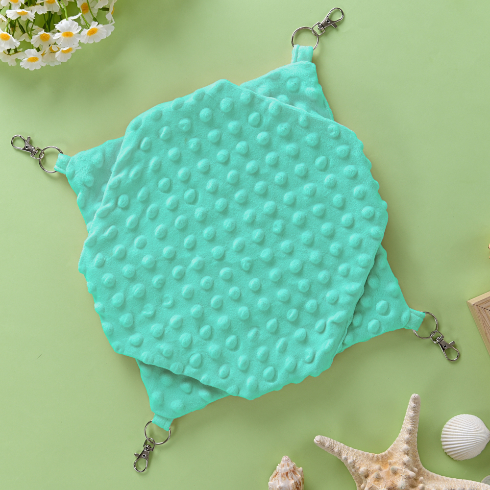 豆豆絨布雙層吊床蜜袋鼯夏天L30*30 蜜袋鼯睡窩 蜜袋鼯吊床 蜜袋鼯-細節圖8