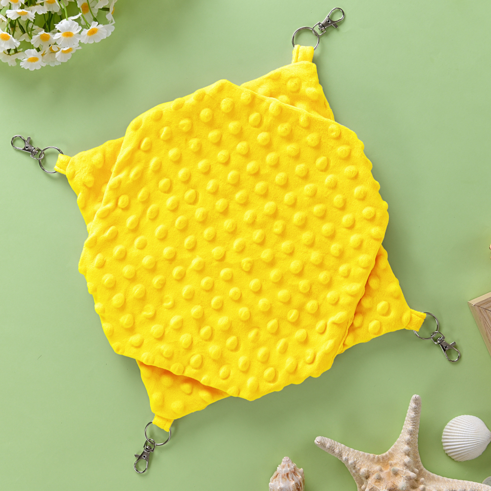 豆豆絨布雙層吊床蜜袋鼯夏天L30*30 蜜袋鼯睡窩 蜜袋鼯吊床 蜜袋鼯-細節圖10